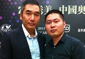 广州AB与明星合影