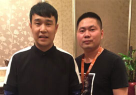 广州AB与明星合影