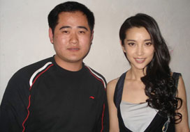 广州AB与明星合影