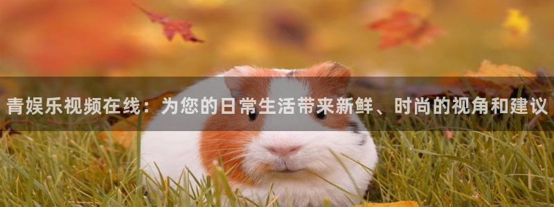 AB娱乐：青娱乐视频在线：为您的日常生活带来新鲜、时尚的视角和建议