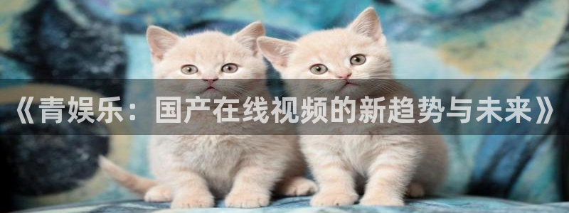 AB娱乐：《青娱乐：国产在线视频的新趋势与未来》